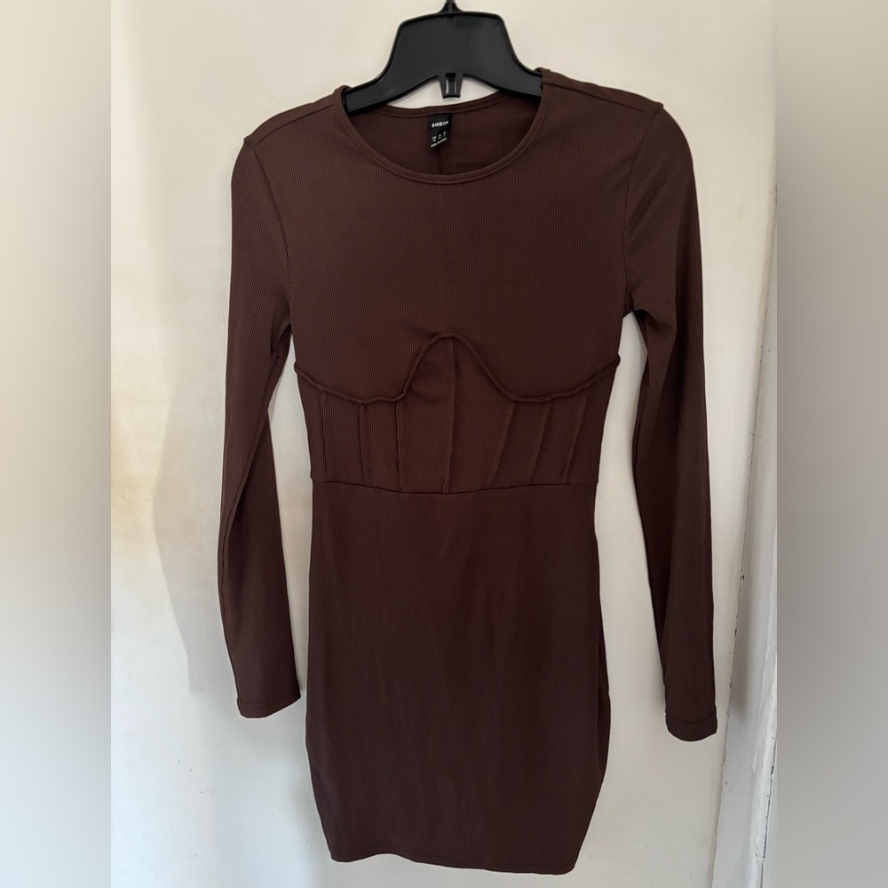 Ribbed Corset Dress